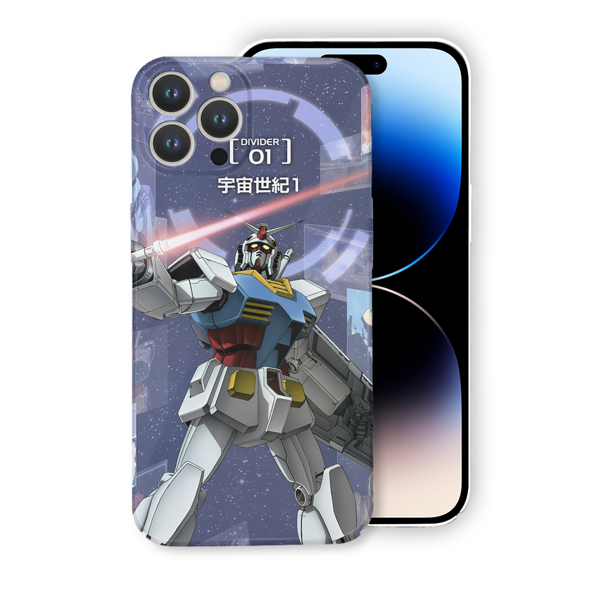 （画像用） 機動戦士ガンダム Mobile Suit Gundam 【iPhone 14シリーズ対応】ハードケース